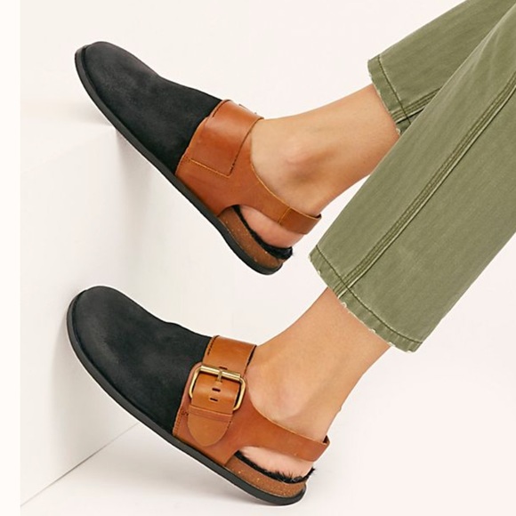 *SOLD* Free People Distressed Slingback Flats - Picture 2 of 8